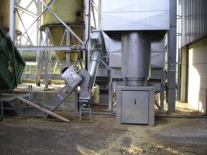 Perry of Oakley grain drier inlet Topcliffe Grange