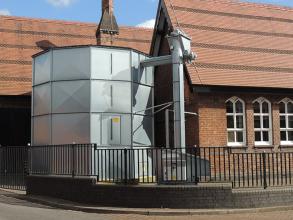 Perry of Oakley biomass bin