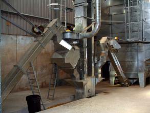 Perry of Oakley pre-drying grain cleaning