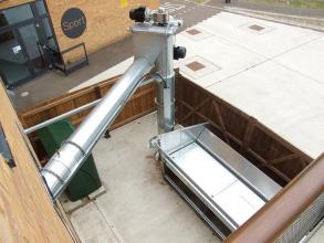 Perry of Oakley Woodchip auger intake
